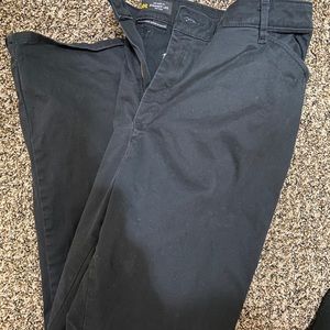 Lee black dress pants